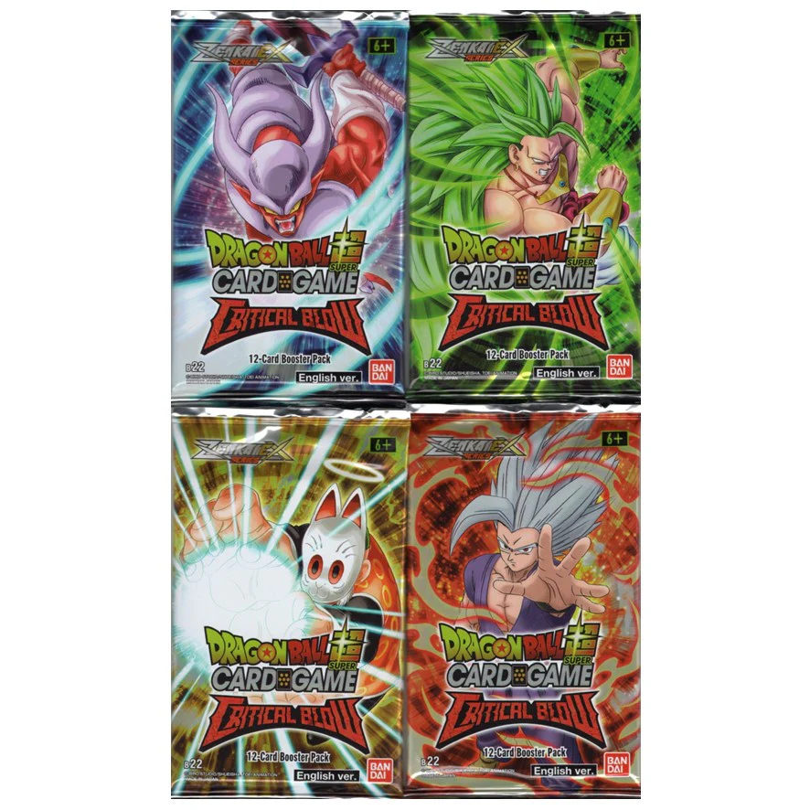 Zenkai Series 05 Critical Blow B22 Booster Pack - Dragon Ball Super Card Game - EN