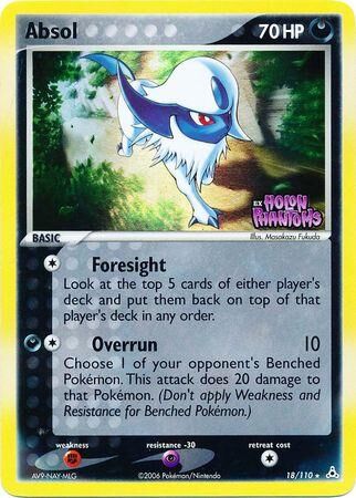 Absol - 18/110 - Reverse Holo - EN Absol - 18/110 - Reverse Holo - EN