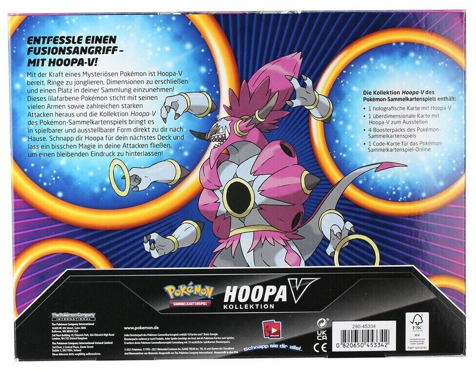 Pokémon Hoopa V Collection Box - DE