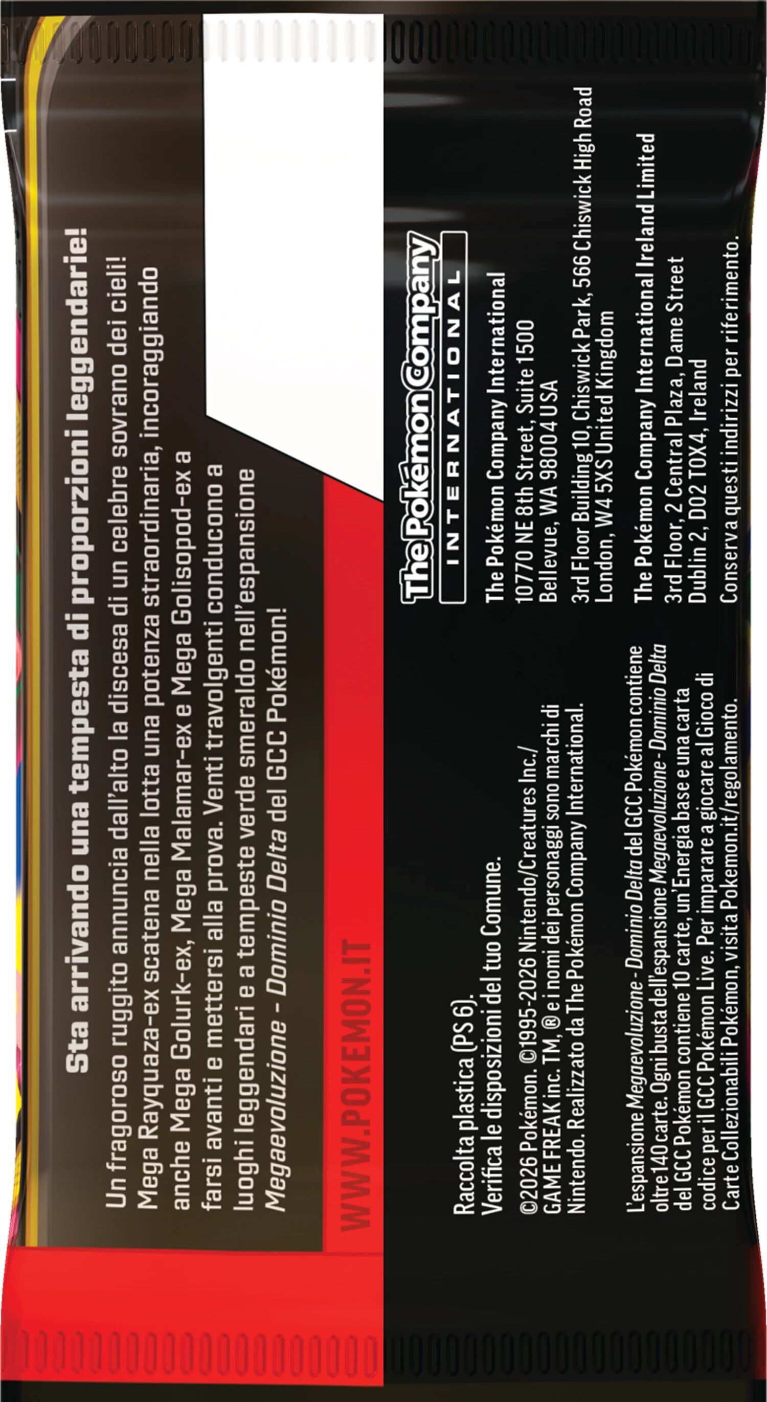 Pokémon TCG: ME06 Dominio Delta Booster Pack - IT