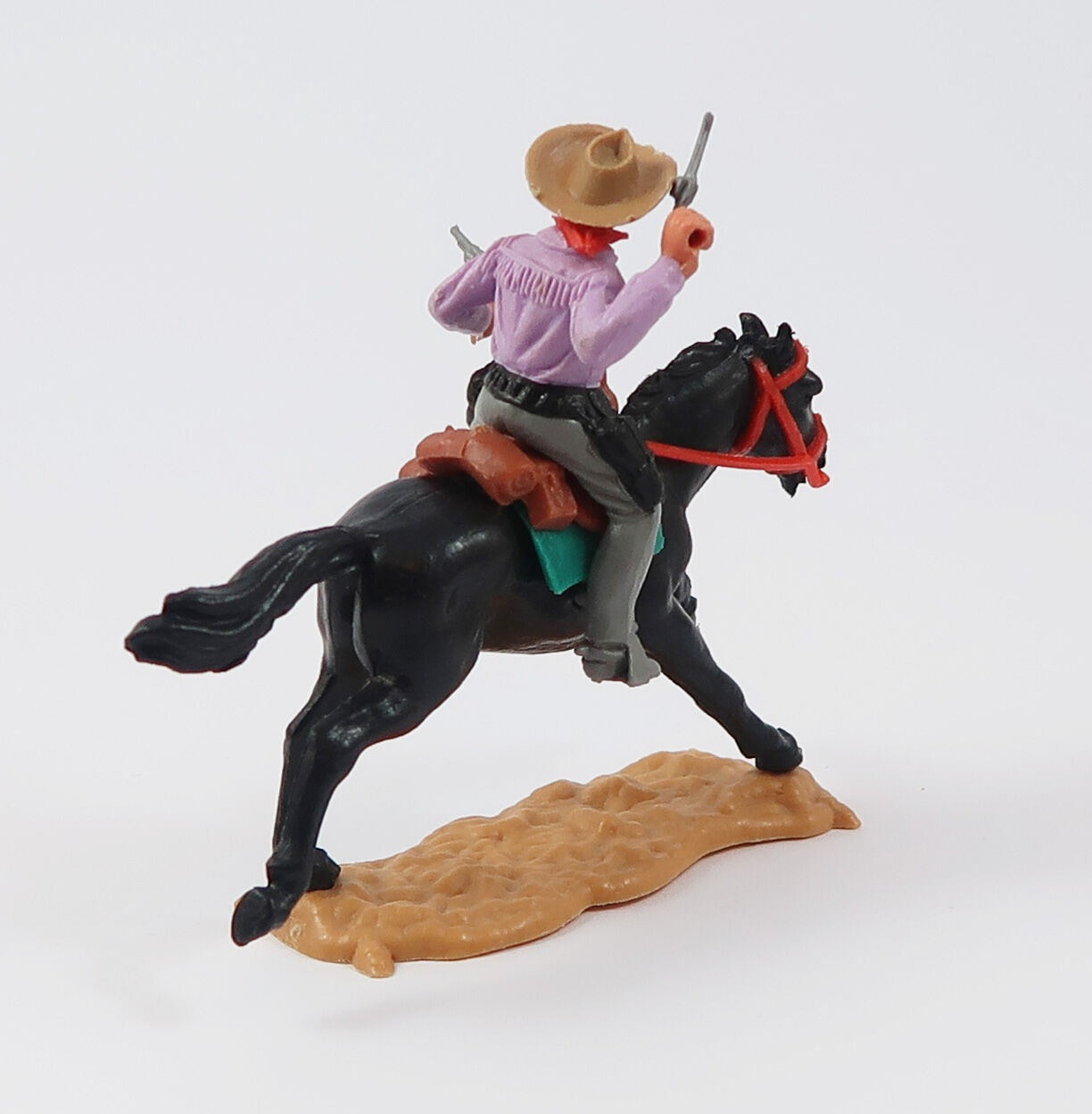 Timpo Cowboy Reiter mit 2 Pistolen