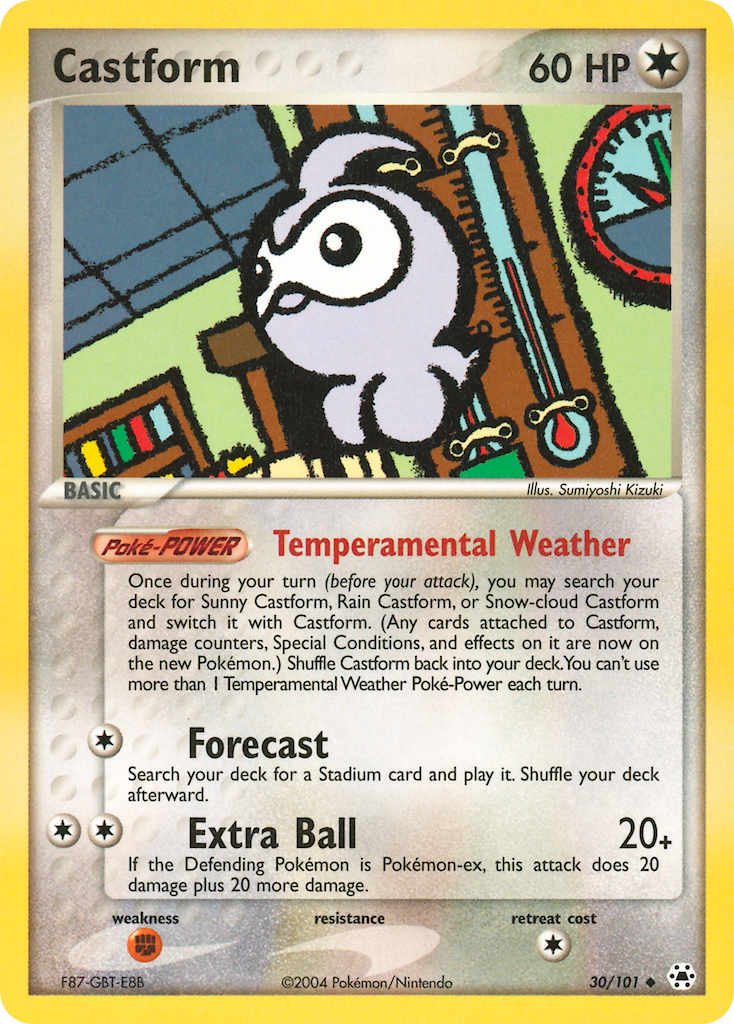 Castform - 30/101 - EN