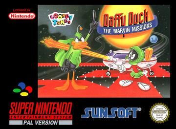 Daffy Duck Marvin Missions - SNES