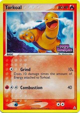 Torkoal - 33/110 - Reverse Holo - EN