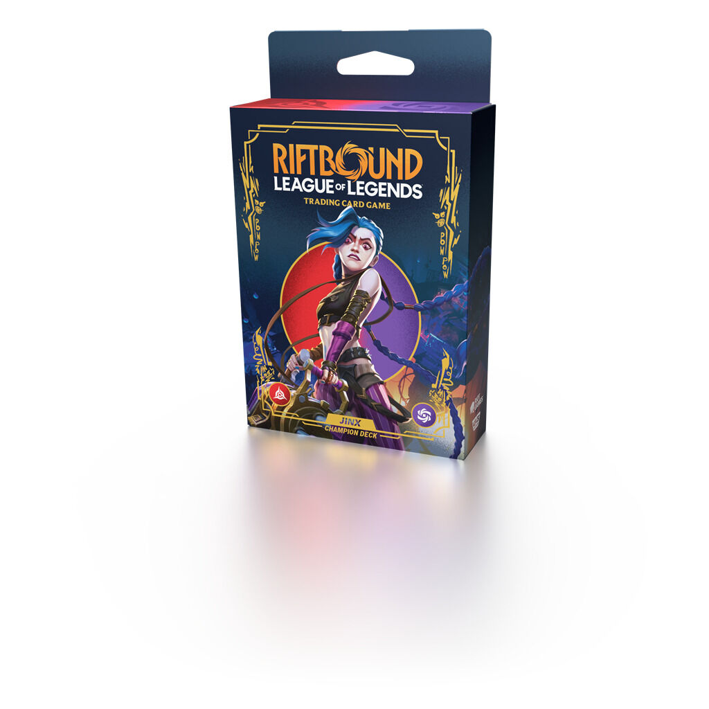 Riftbound Set One - Origins Champion Deck Jinx - League of Legends TCG - EN Riftbound Set One - Origins Champion Deck Jinx - League of Legends TCG - EN