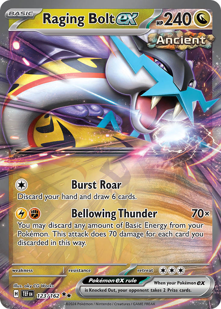 Raging Bolt ex - 123/162 - EN Raging Bolt ex - 123/162 - EN