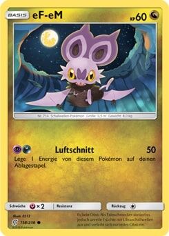 eF-eM 158/236 - Pokémon TCG