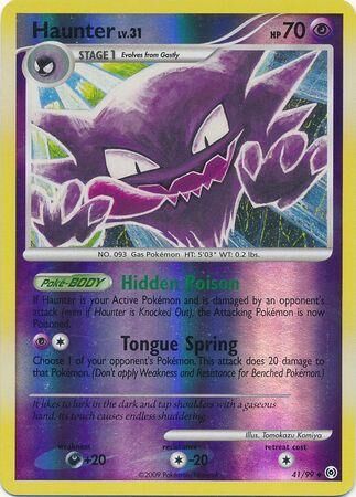 Haunter - 41/99 - Reverse Holo - EN