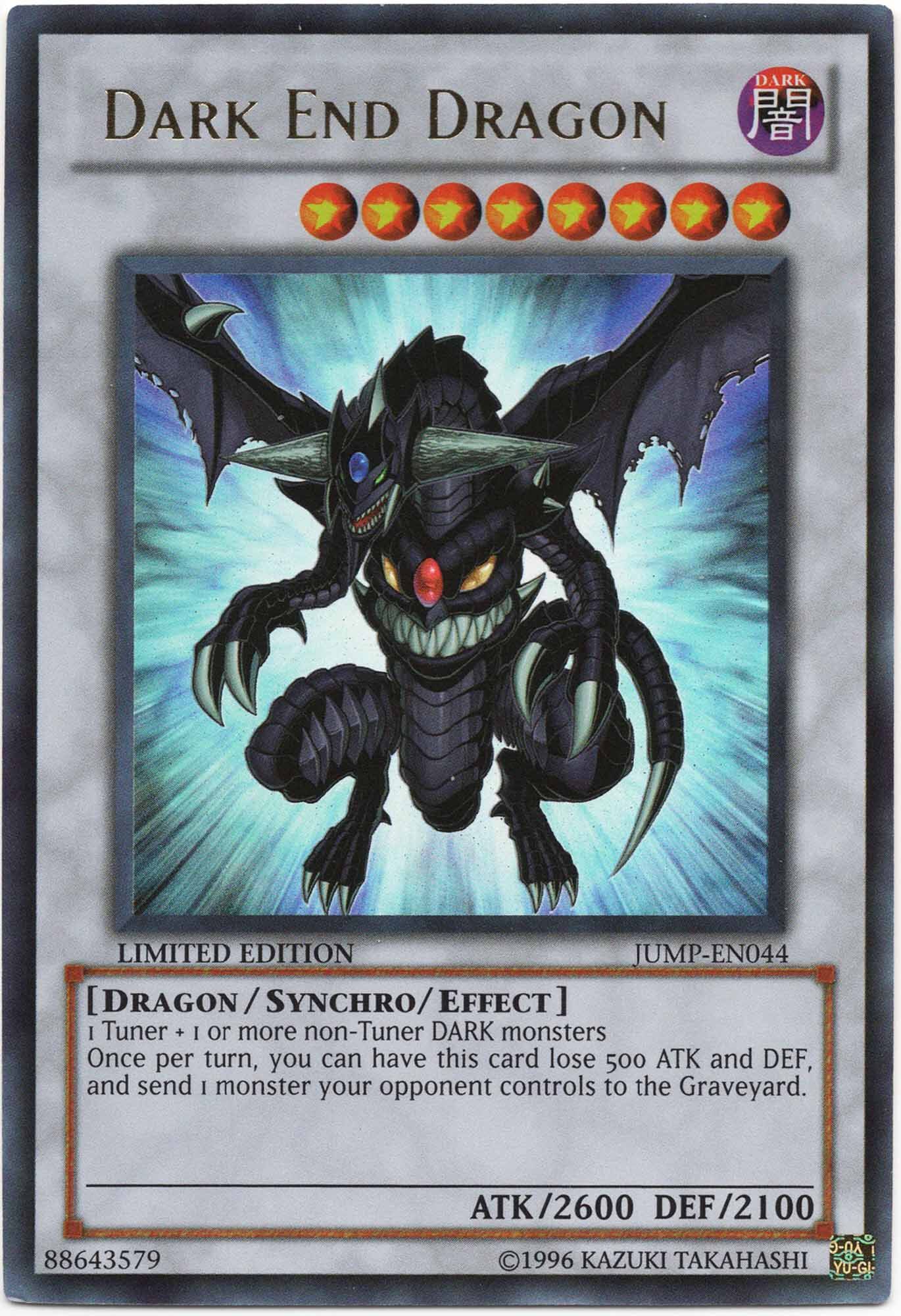 dark-end-dragon-jump-en044-ultra-rare-limited-edition-lightly-played Dark End Dragon - JUMP-EN044 - Ultra Rare - Limited Edition (Lightly Played)