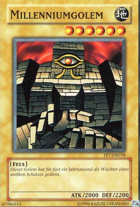 Millenniumgolem - Yu-Gi-Oh!