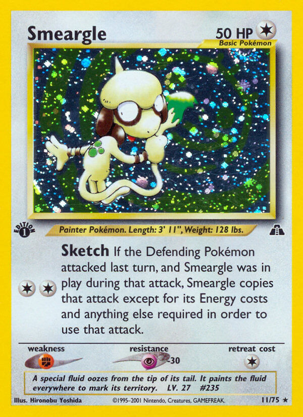 Smeargle - 11/75 - Unlimited - EN Smeargle - 11/75 - Unlimited - EN