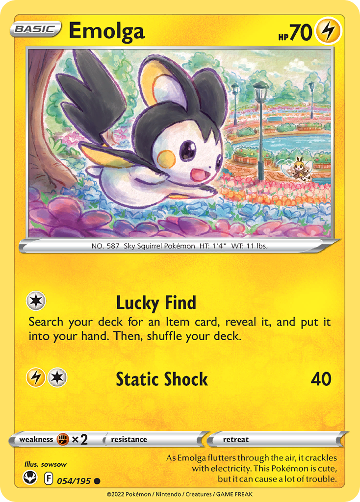 Emolga - 054/195 - EN