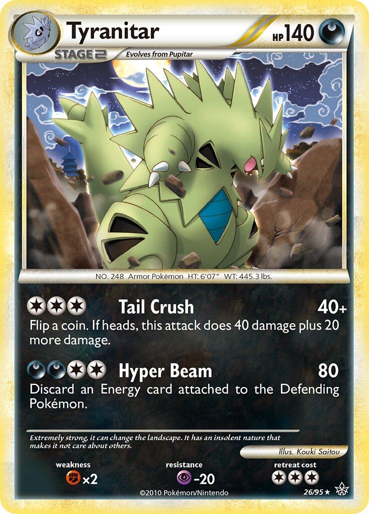 Tyranitar - 26/95 - EN Tyranitar - 26/95 - EN