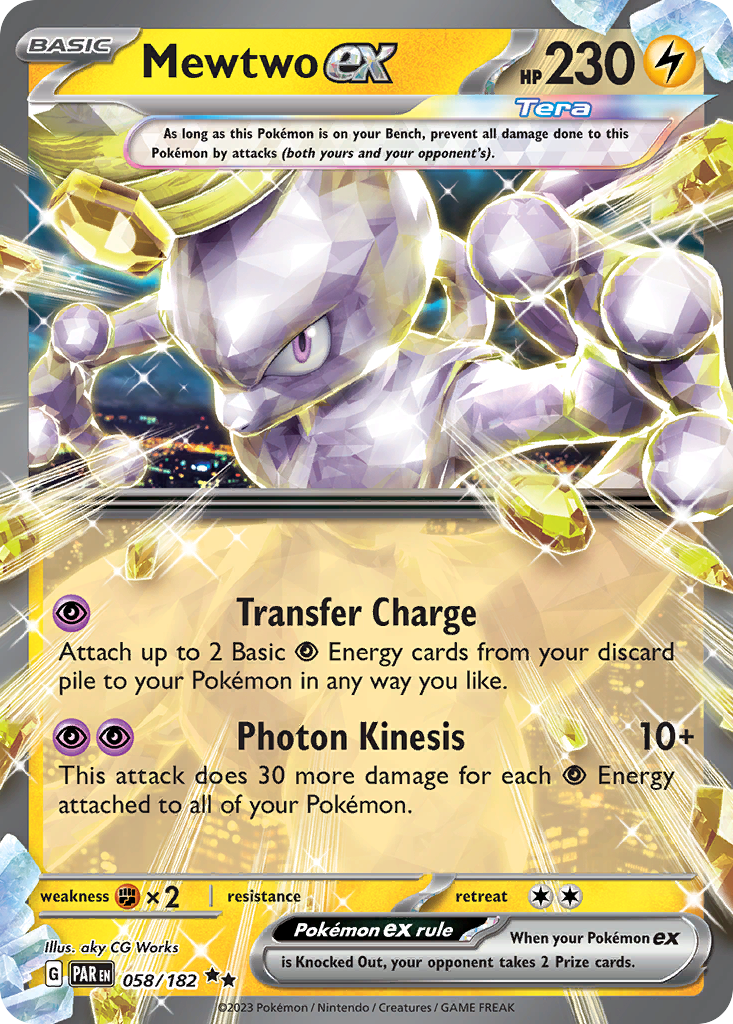 Mewtwo ex - 058/182 - EN