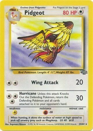 Pidgeot - 24/64 - Unlimited - EN Pidgeot - 24/64 - Unlimited - EN