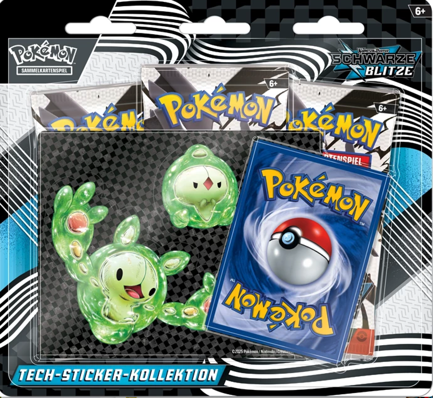 Pokémon TCG: Karmesin & Purpur KP10.5 - Schwarze Blitze Tech-Sticker-Kollektion - DE Pokémon TCG: Karmesin & Purpur KP10.5 - Schwarze Blitze Tech-Sticker-Kollektion - DE