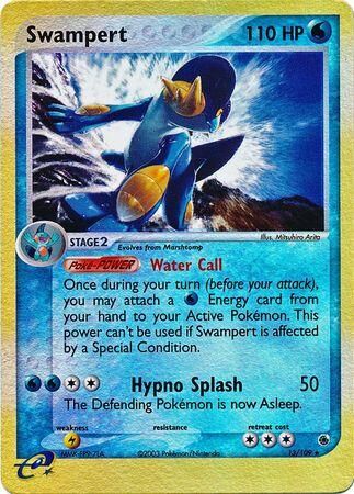 Swampert - 13/109 - Reverse Holo - EN Swampert - 13/109 - Reverse Holo - EN