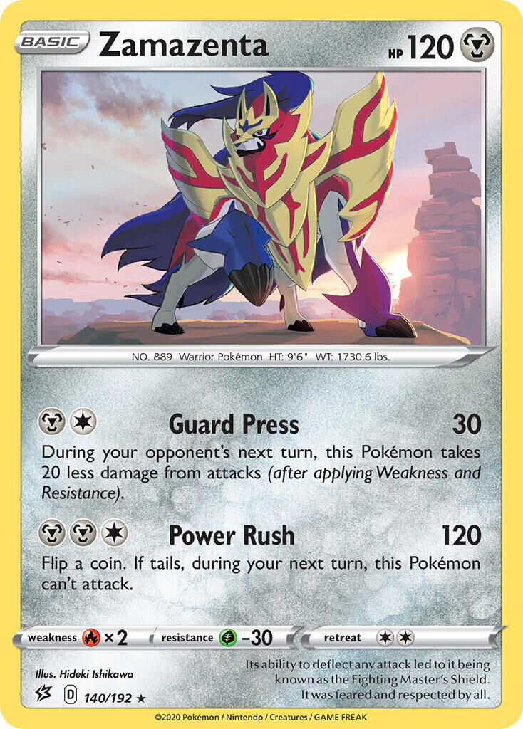 Zamazenta - 140/192 - EN Zamazenta - 140/192 - EN