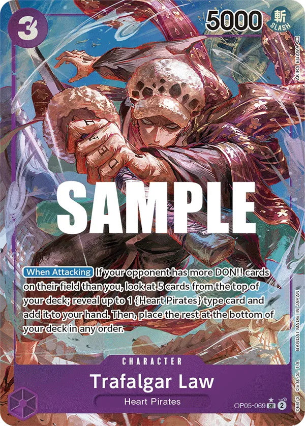 Trafalgar Law - OP05-069 - Alternate Art - EN