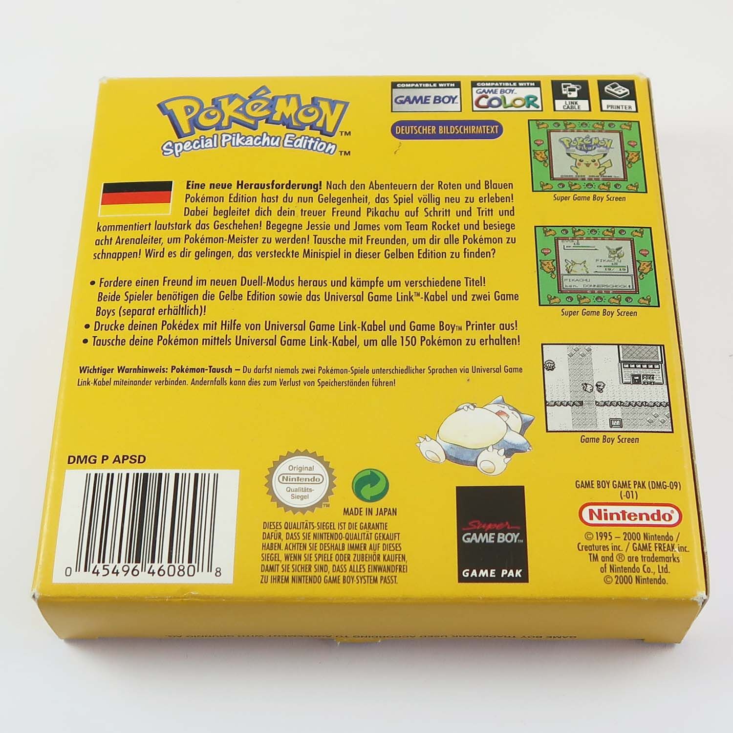 Pokémon Gelbe Edition (mit OVP) - Game Boy