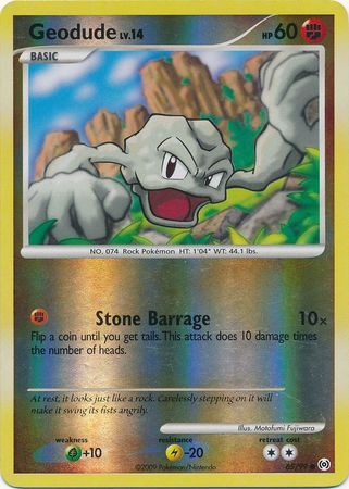 Geodude - 65/99 - Reverse Holo - EN
