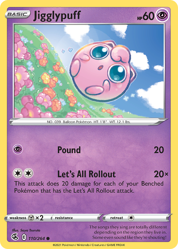 Jigglypuff - 110/264 - EN Jigglypuff - 110/264 - EN