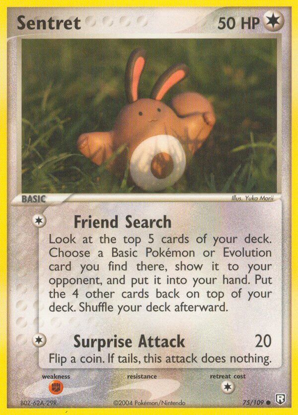 Sentret - 75/109 - Reverse Holo - EN
