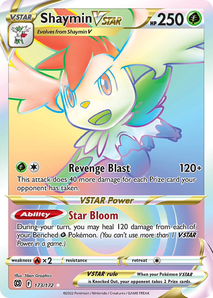Shaymin VSTAR - 173/172 - EN