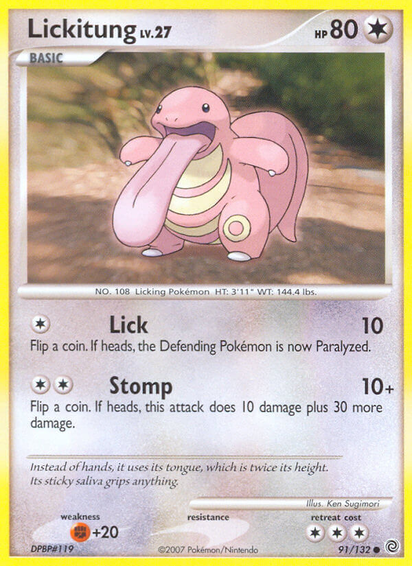 Lickitung - 91/132 - EN
