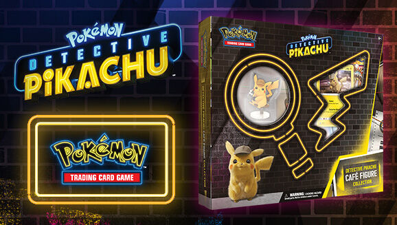Pokémon Detective Pikachu Café Figure Collection Box