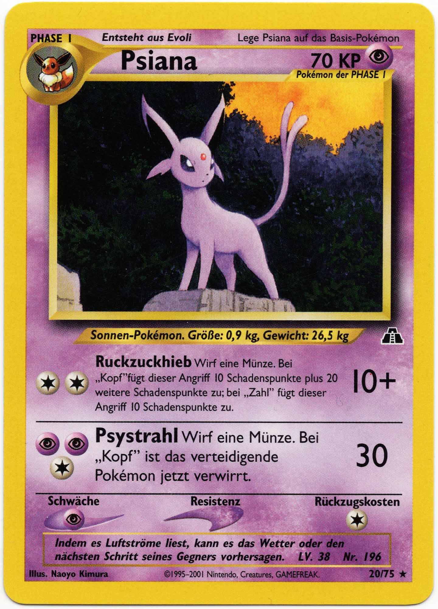 Psiana - 20/75 - Pokémon TCG