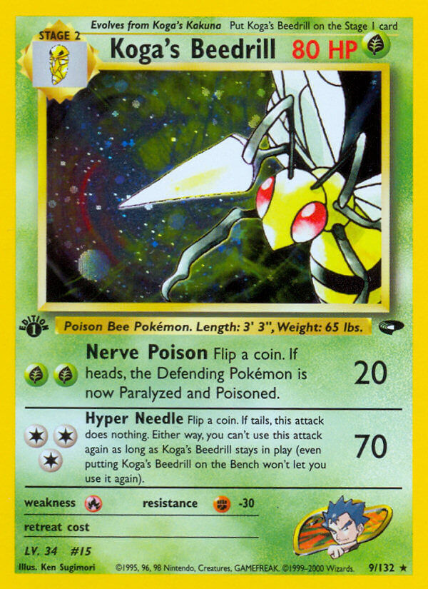 Koga’s Beedrill - 9/132 - EN Koga’s Beedrill - 9/132 - EN