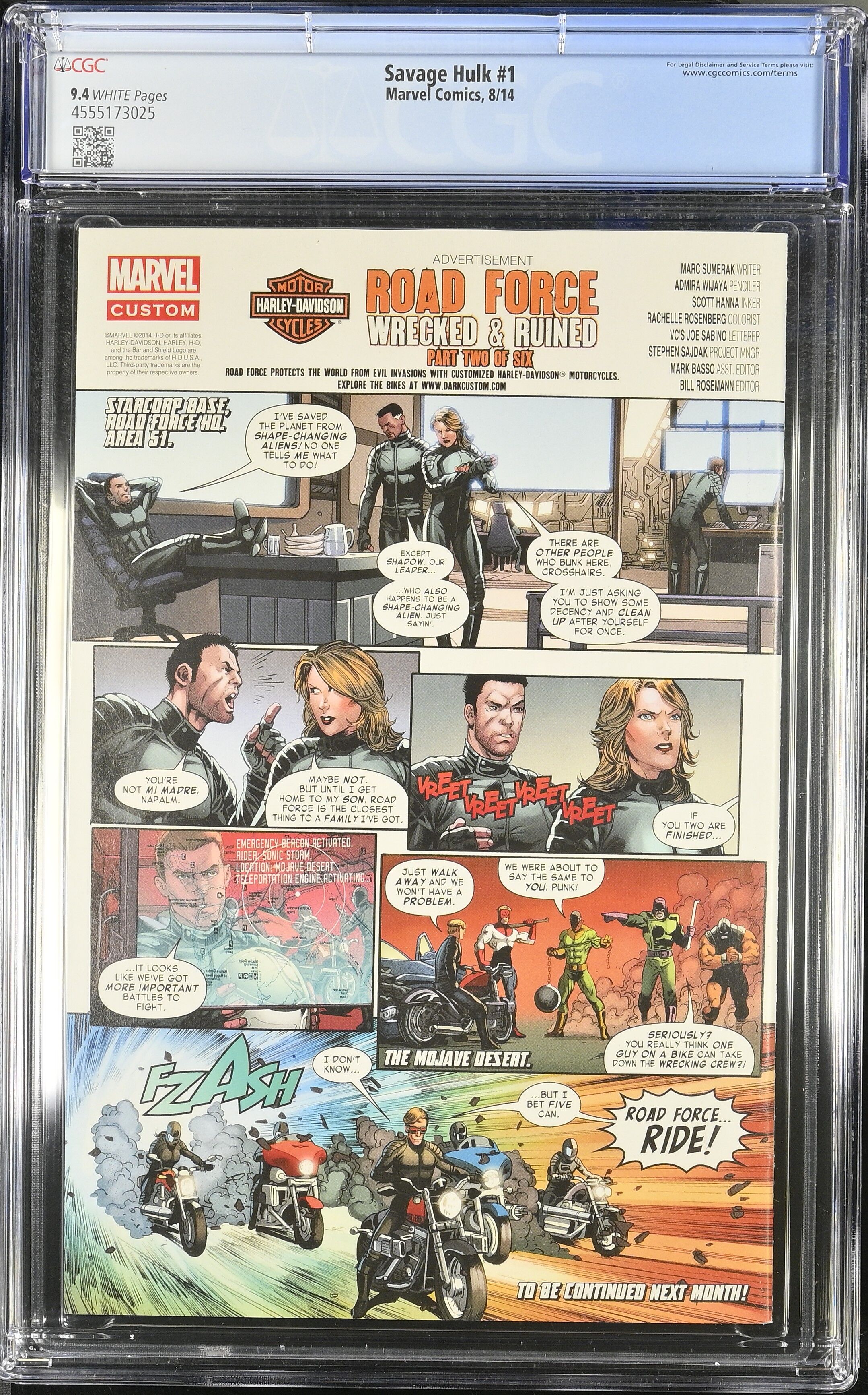 Savage Hulk #1 CGC 9.4