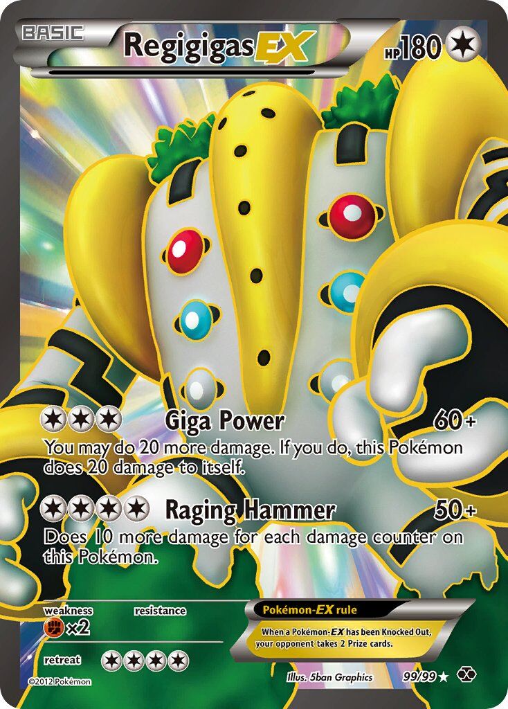Regigigas-EX - 99/99 - EN Regigigas-EX - 99/99 - EN