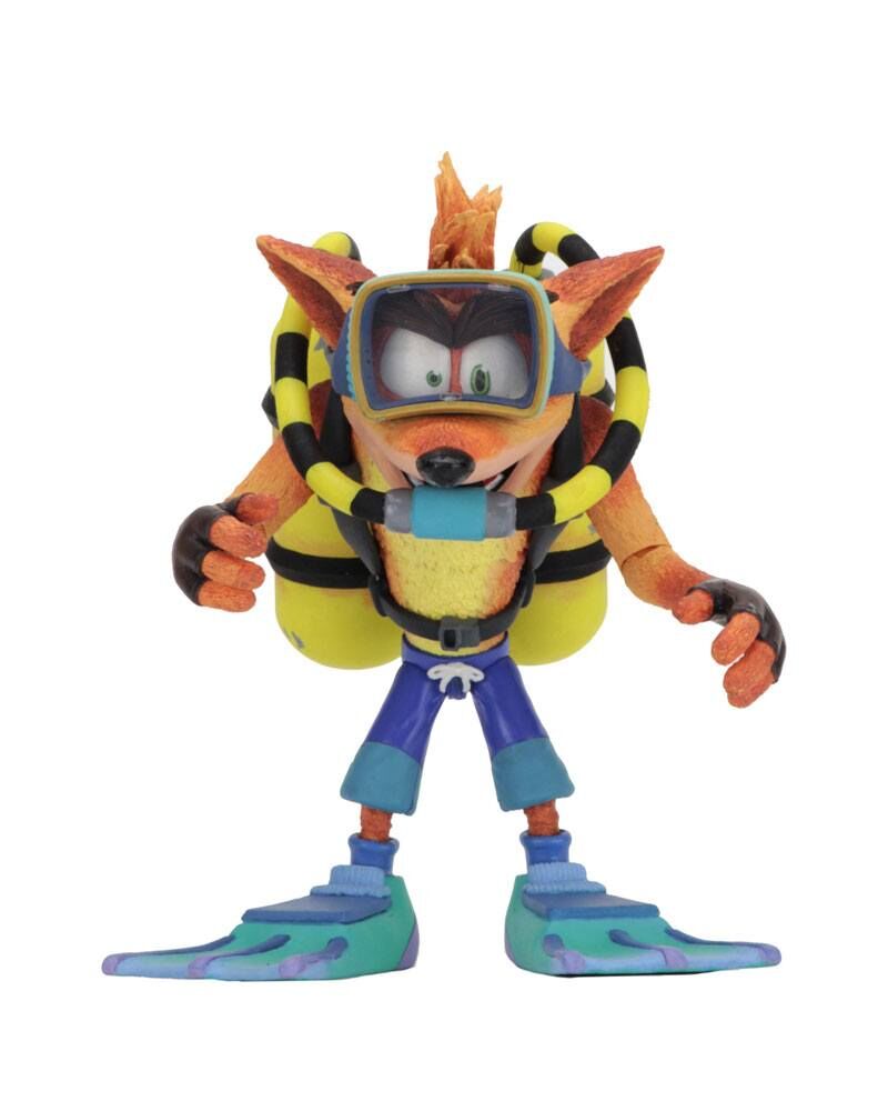 Crash Bandicoot Deluxe Actionfigur Scuba Crash 14 cm Crash Bandicoot Deluxe Actionfigur Scuba Crash 14 cm
