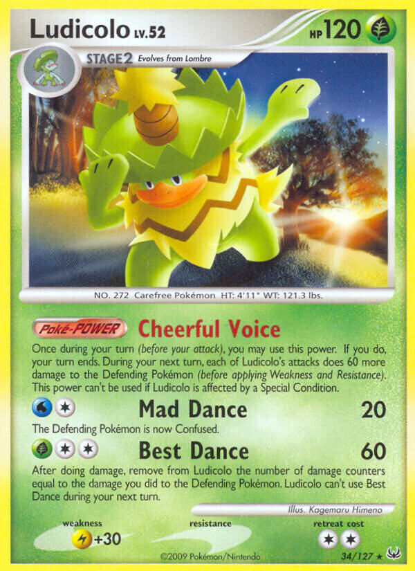 Ludicolo - 34/127 - EN Ludicolo - 34/127 - EN