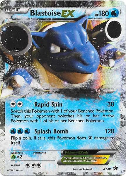 Blastoise EX XY30 - Pokémon TCG
