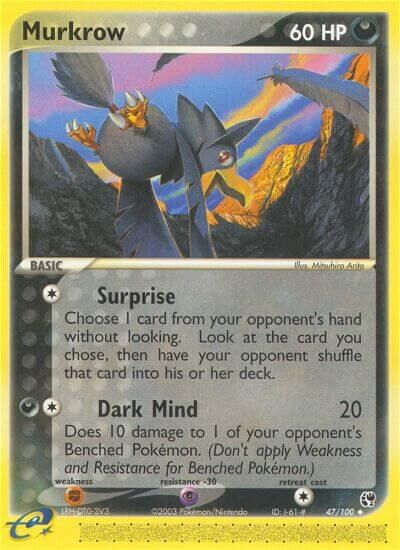Murkrow - 47/100 - EN Murkrow - 47/100 - EN