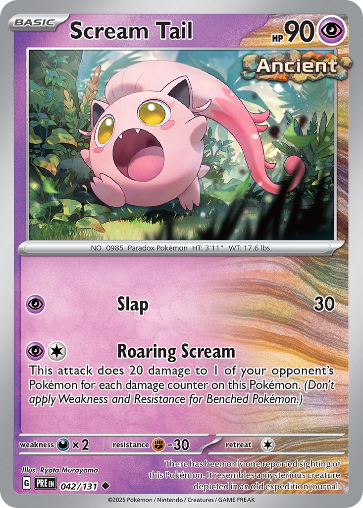Scream Tail - 042/131 - EN Scream Tail - 042/131 - EN