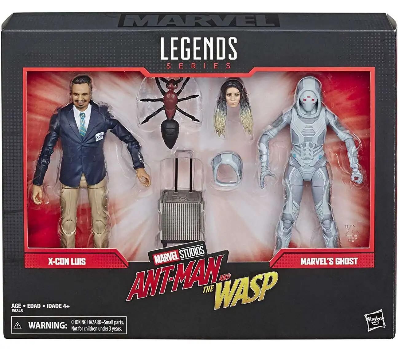 Marvel Legends 80th Anniversary X-Con Luis & Marvel's Ghost Action Figure 2-Pack [Movie]