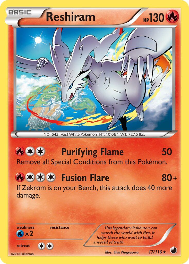 Reshiram - 17/116 - EN Reshiram - 17/116 - EN