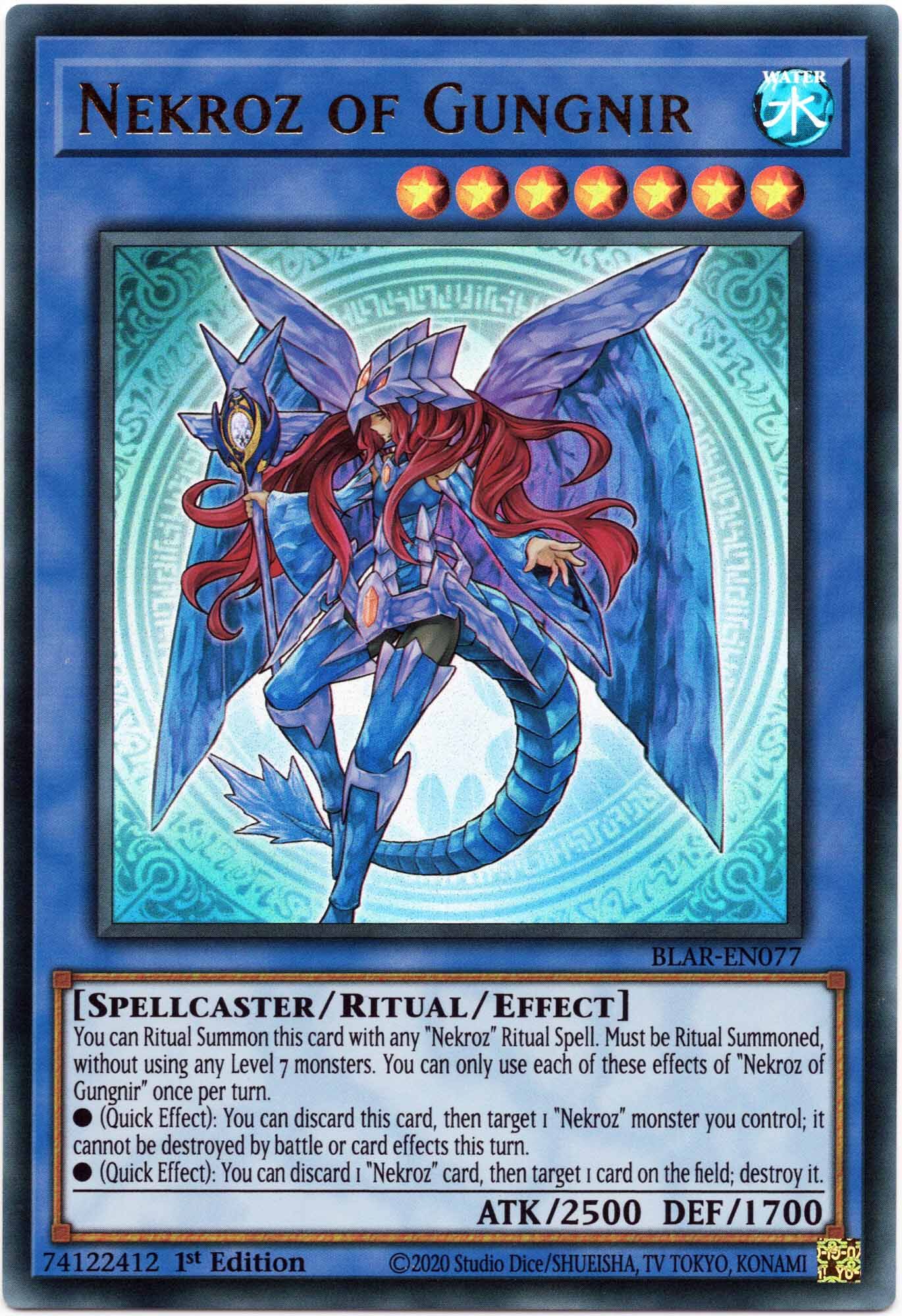 nekroz-of-gungnir-blar-en077-ultra-rare-1st-edition-near-mint Nekroz of Gungnir - BLAR-EN077 - Ultra Rare - 1st Edition - Near Mint