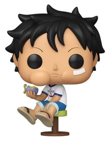 One Piece POP! Vinyl Figur Kid Luffy Eating DF *Exclusive Version* 9 cm