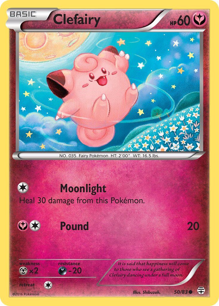 Clefairy - 50/83 - EN Clefairy - 50/83 - EN