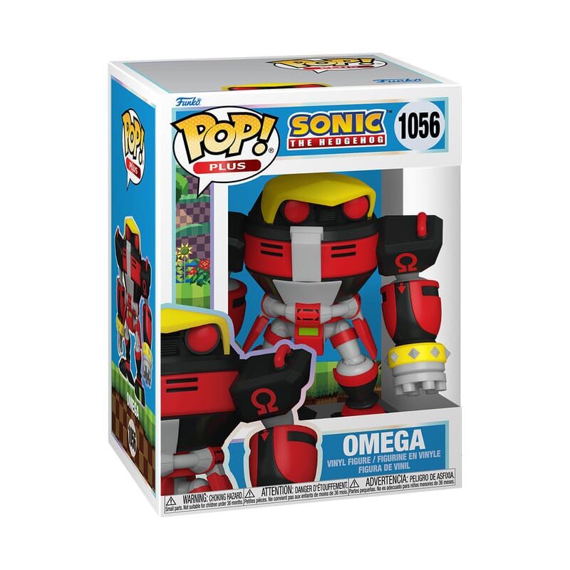 Sonic The Hedgehog POP! (1056) Games Vinyl Figur E-123 Omega 9cm