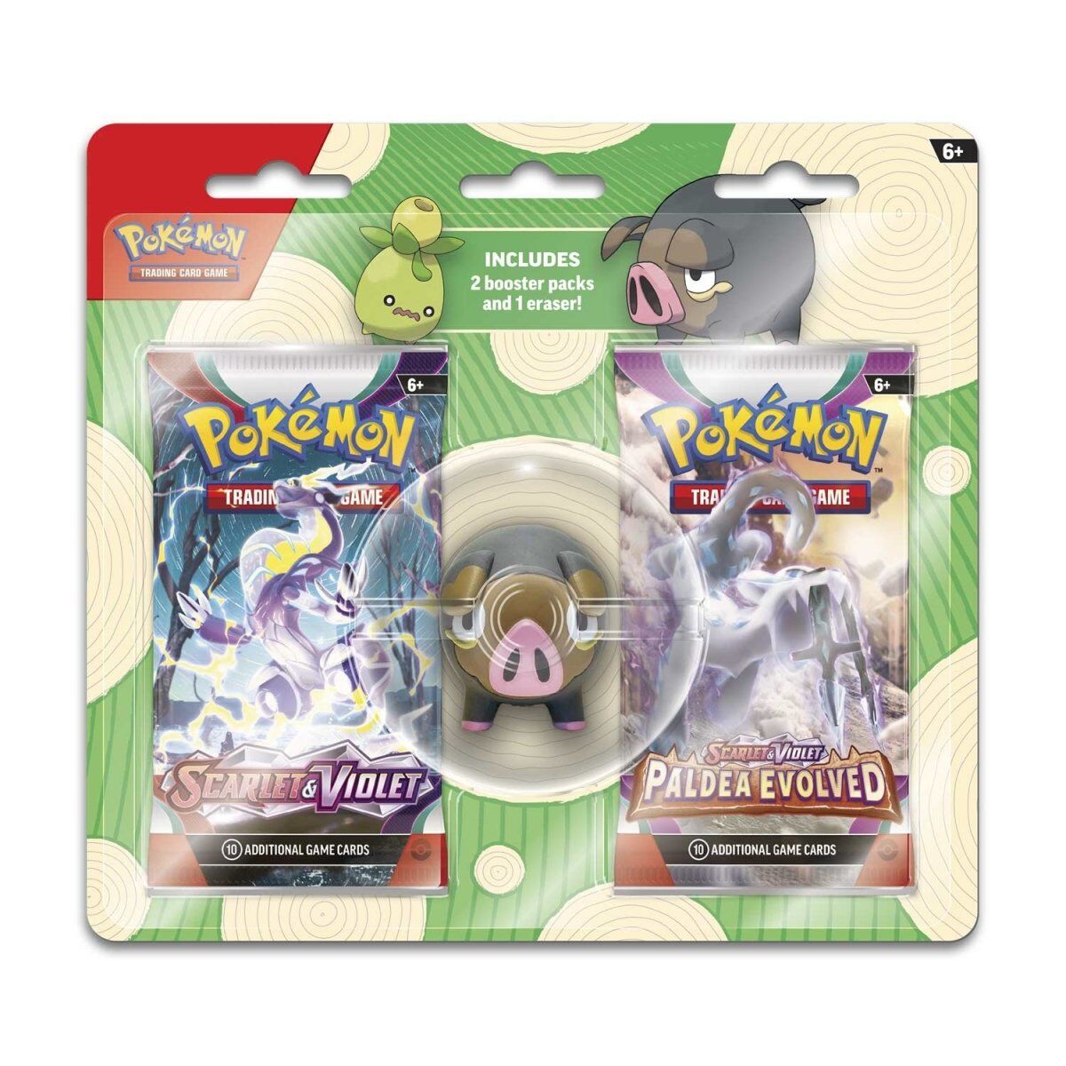 Pokémon TCG: Back to School Blister Lechonk Eraser - EN Pokémon TCG: Back to School Blister Lechonk Eraser - EN