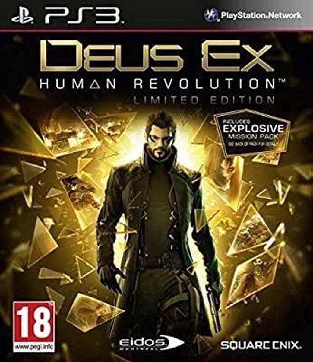 Deus Ex Human Revolution [Benelux Edition] - OVP - PS3