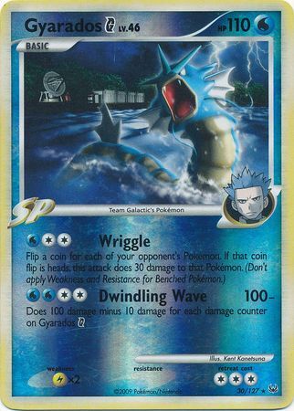 Gyarados G - 30/127 - Reverse Holo - EN