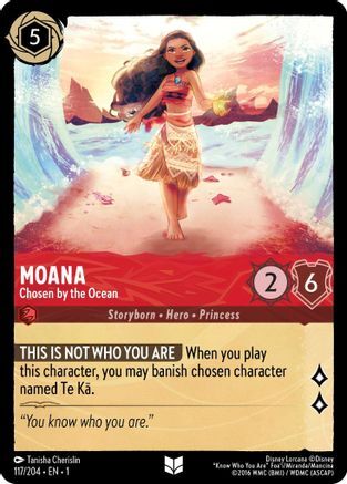 Moana - Chosen by the Ocean - 117/204 - EN