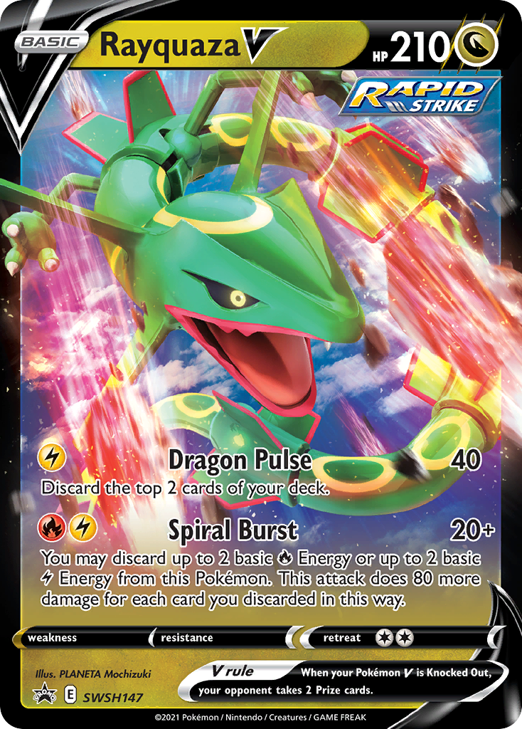 Rayquaza V - SWSH147/306 - EN Rayquaza V - SWSH147/306 - EN